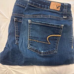 American Eagle Blue Jeggings